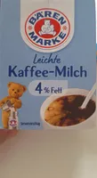 leichte Kaffee-Milch