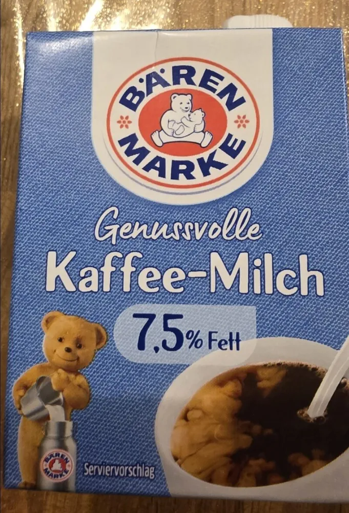 Kaffeemilch 7,5 %