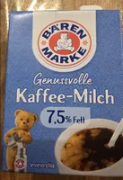 Kaffeemilch 7,5 %