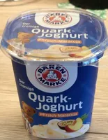 Quark-Jogurt Pfirsch-Maracuja