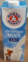 Haltbare Milch 1,5% Fett