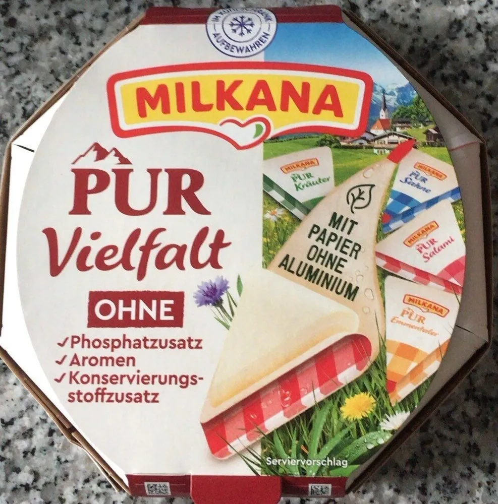 PUR Vielfalt Schmelzkäse