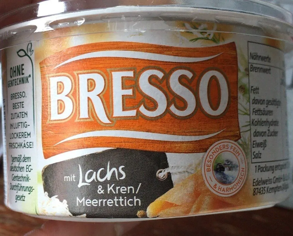 Lachs und Merretich