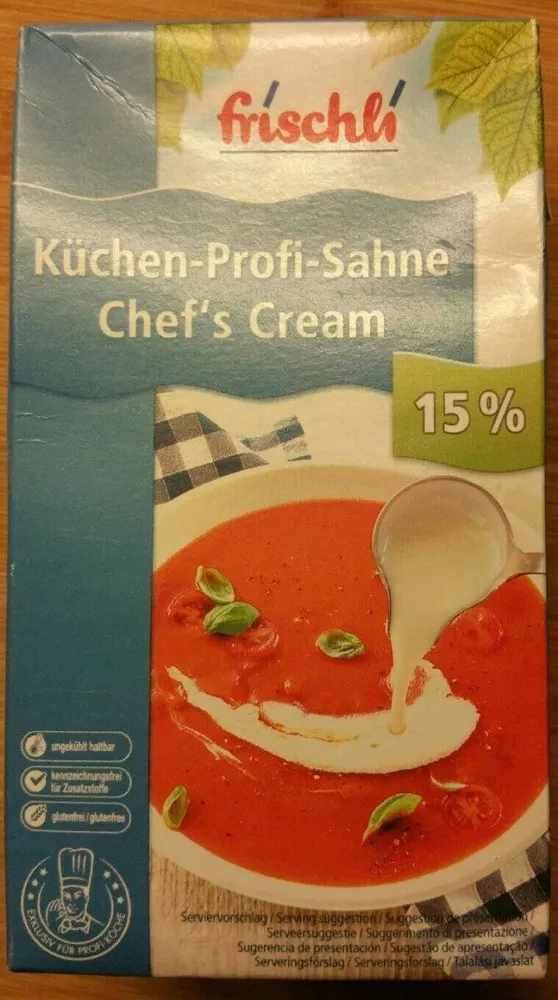 Frischli Küchen profi sahne