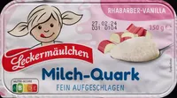 Milchquark - Rhabarber-Vanilla