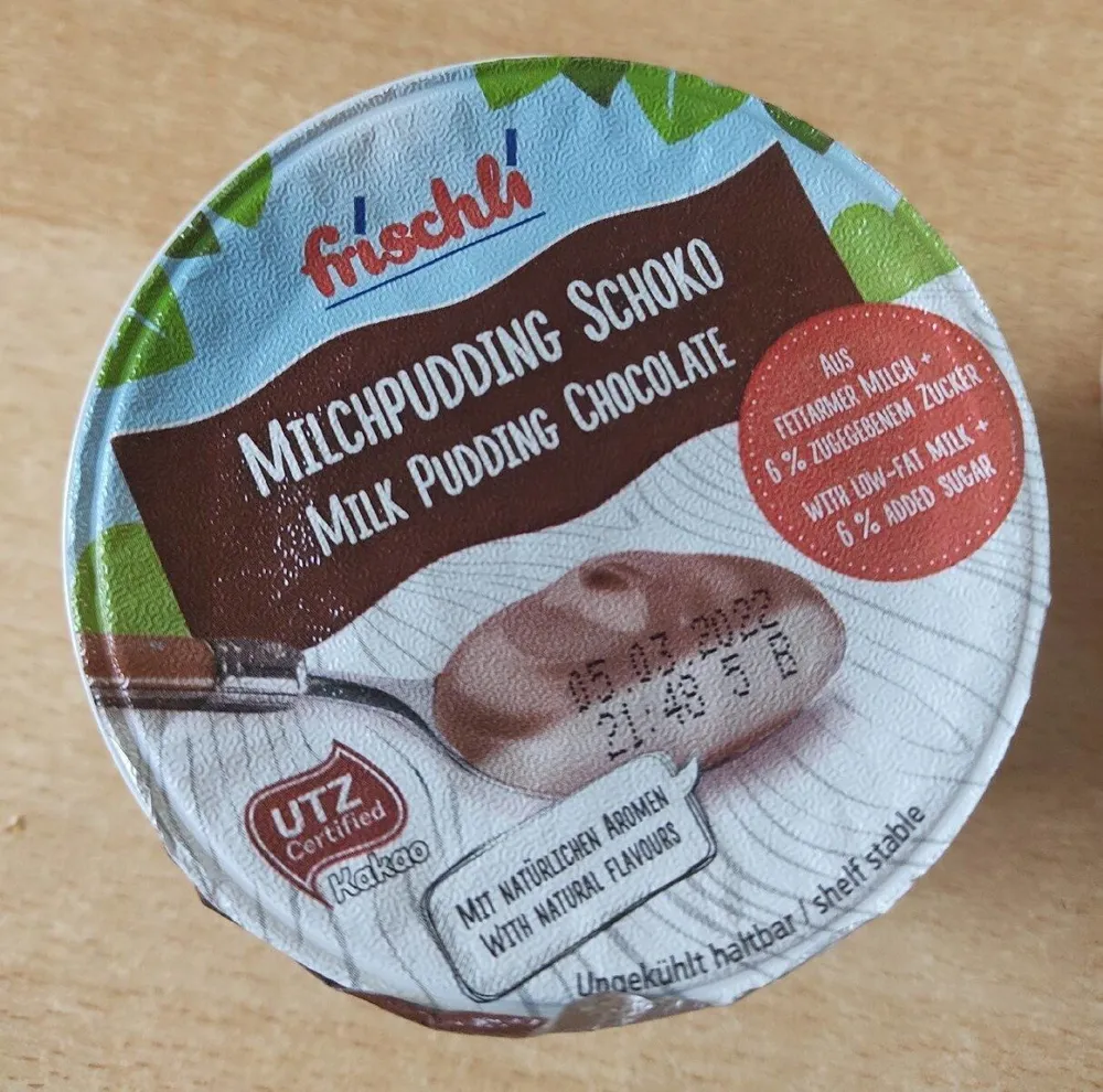 Milchpudding Schoko