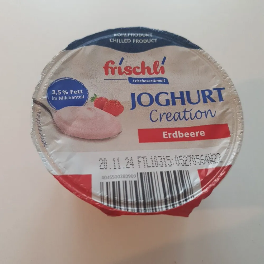 Joghurt Creation Erdbeere