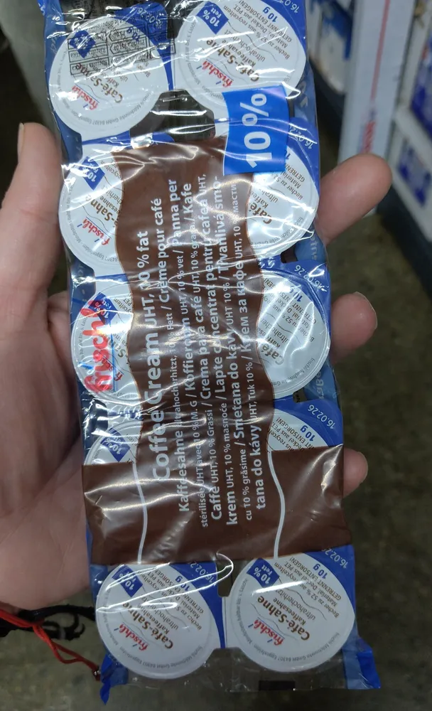 Crème pour café