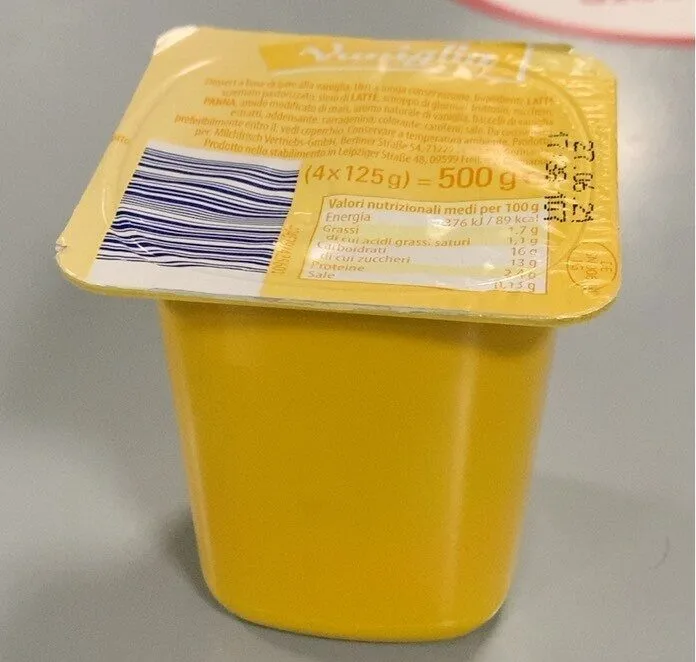 Budino alla vaniglia