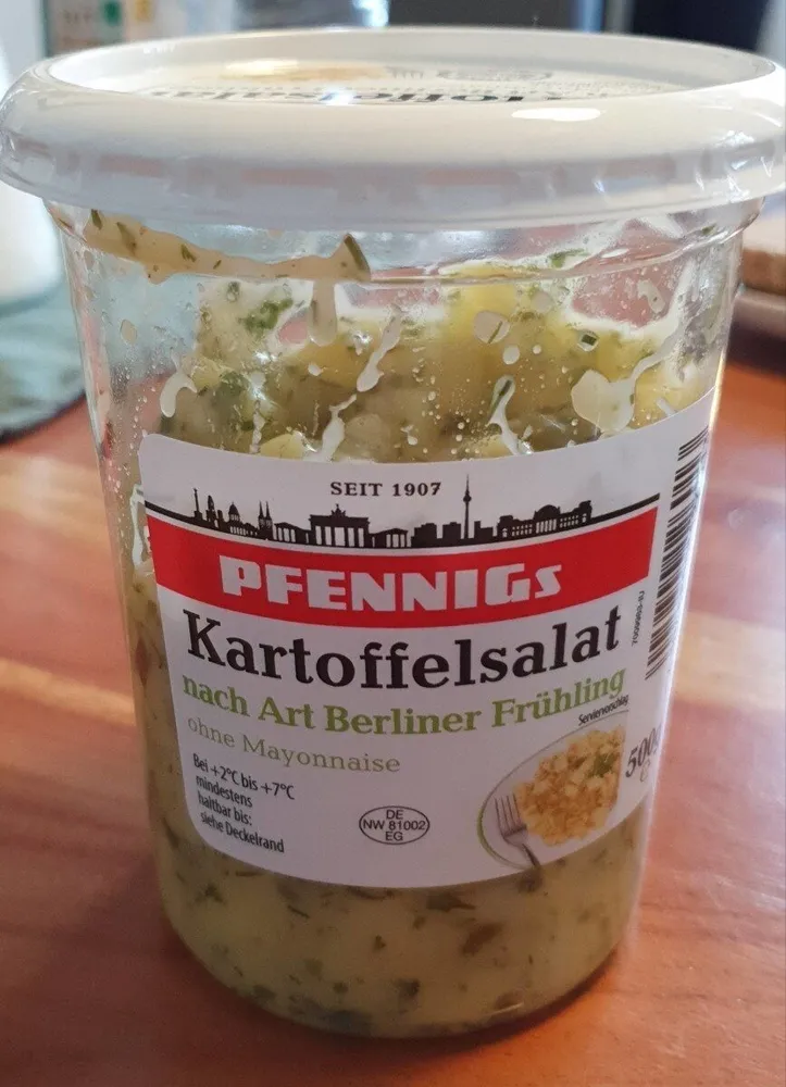 Kartoffelsalat nach Art Berliner Frühling