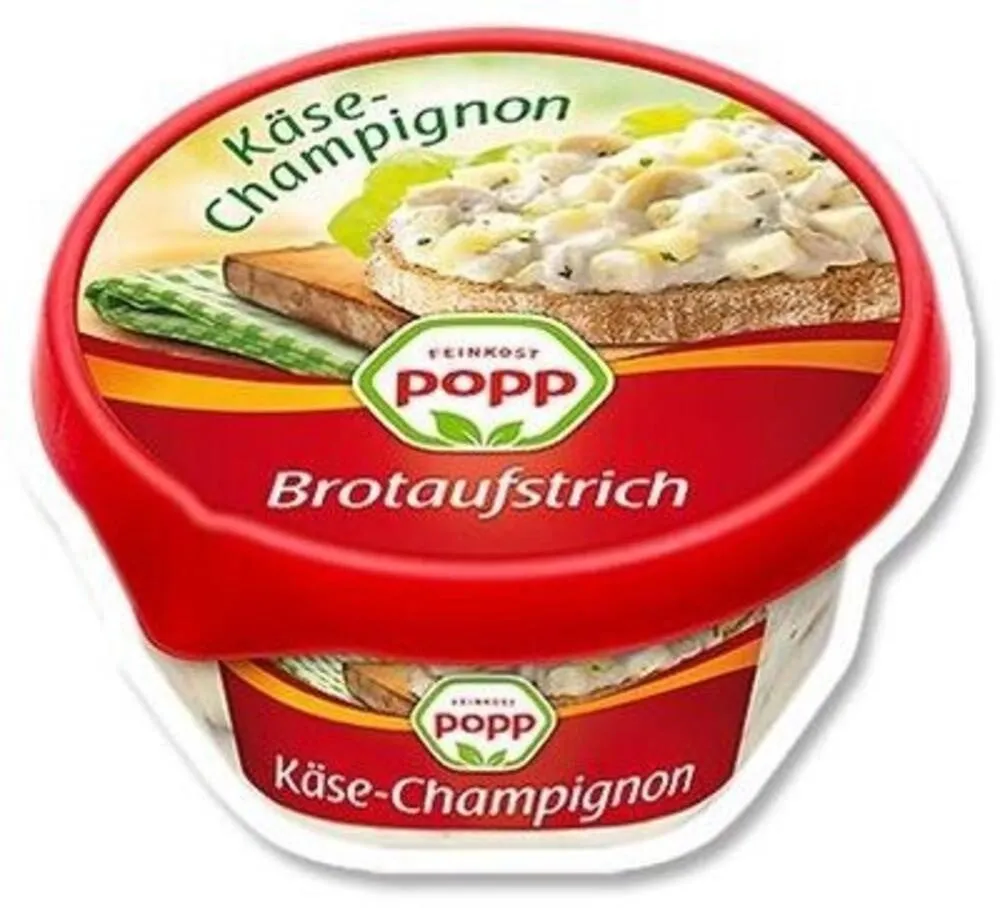 Brotaufstrich Käse-Champignon