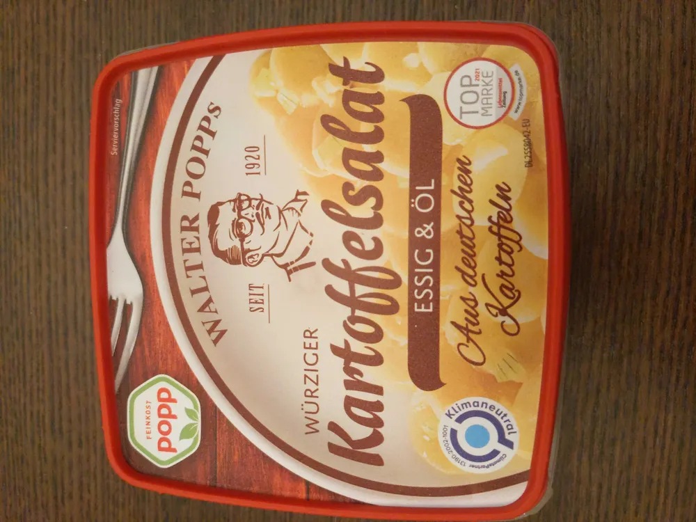 Würziger Kartoffelsalat Essig
