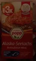 Brotaufstrich Minis - Alaska-Seelachs