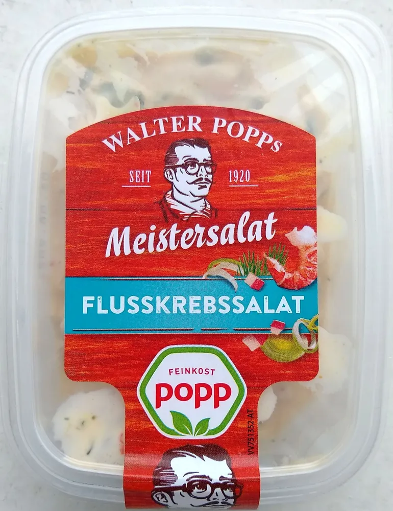 Flusskrebssalat