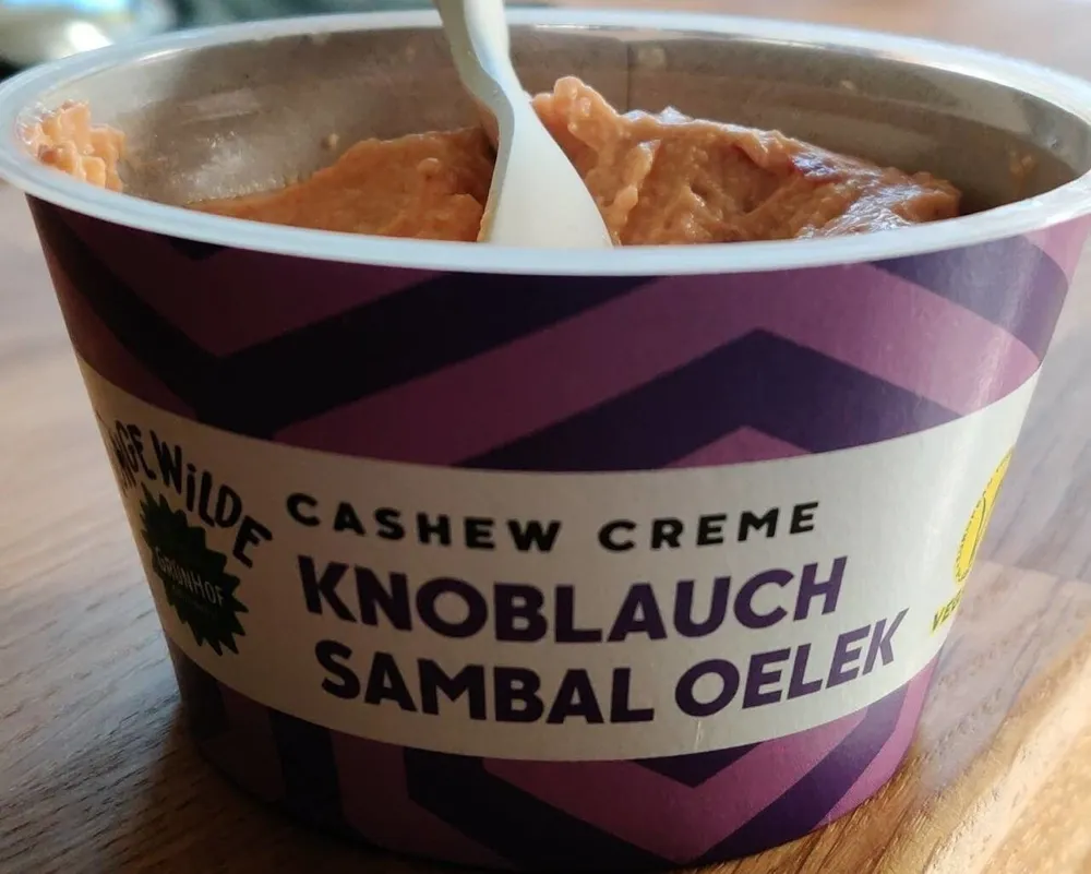 Cashew Creme Knoblauch Sambal Oelek