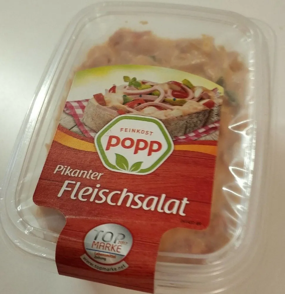 Popp Pikanter Fleischsalat