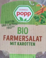 Bio Farmersalat mit Karotten