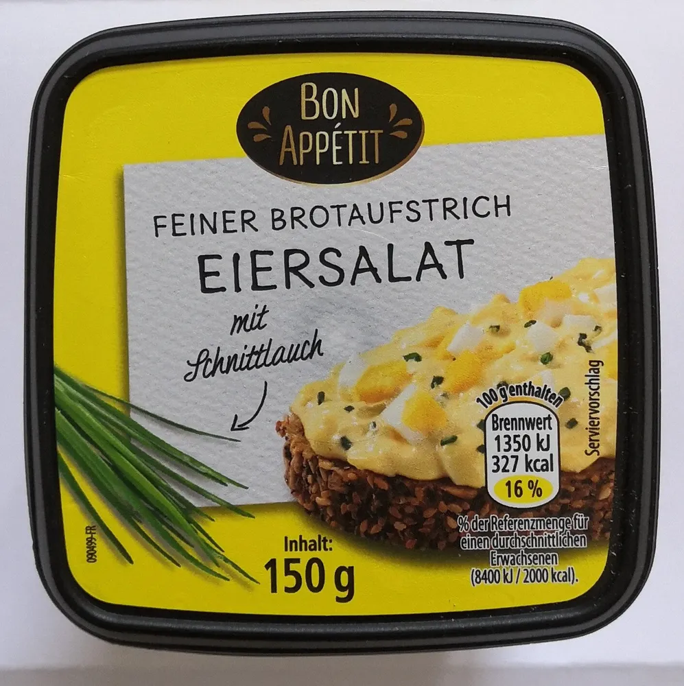 Bon Appétit Eiersalat mit Schnittlauch