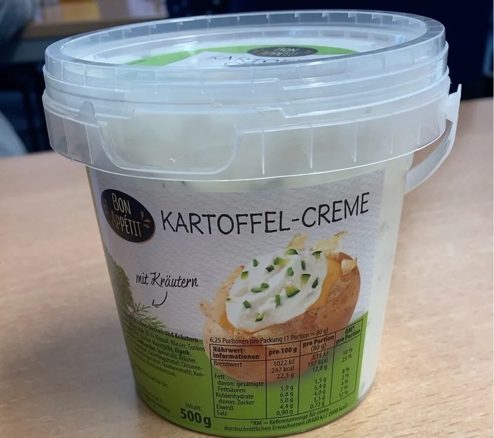 Kartoffel-Creme
