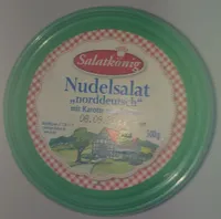 Nudelsalat „norddeutsch” mit Karotte und Erbsen