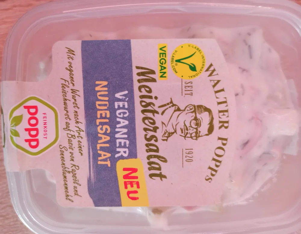 veganer Nudelsalat