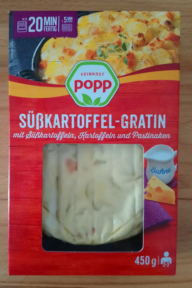 Süßkartoffel-Gratin
