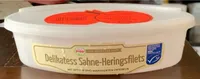 Delikatess Sahne-Heringsfilets
