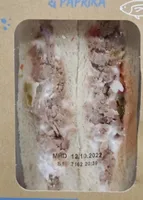 Tuna fish and Paprika Sandwich