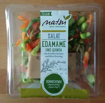 Edamame und Quinoa Salat