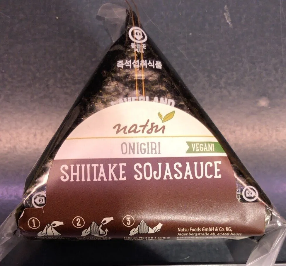 Onigiri Shiitake Sojasauce