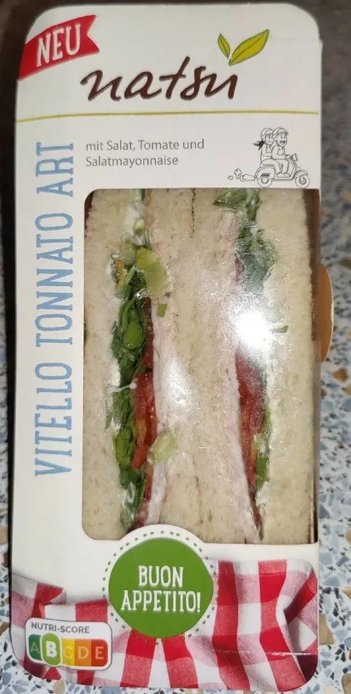 Sandwich Vitello Tonnato Art