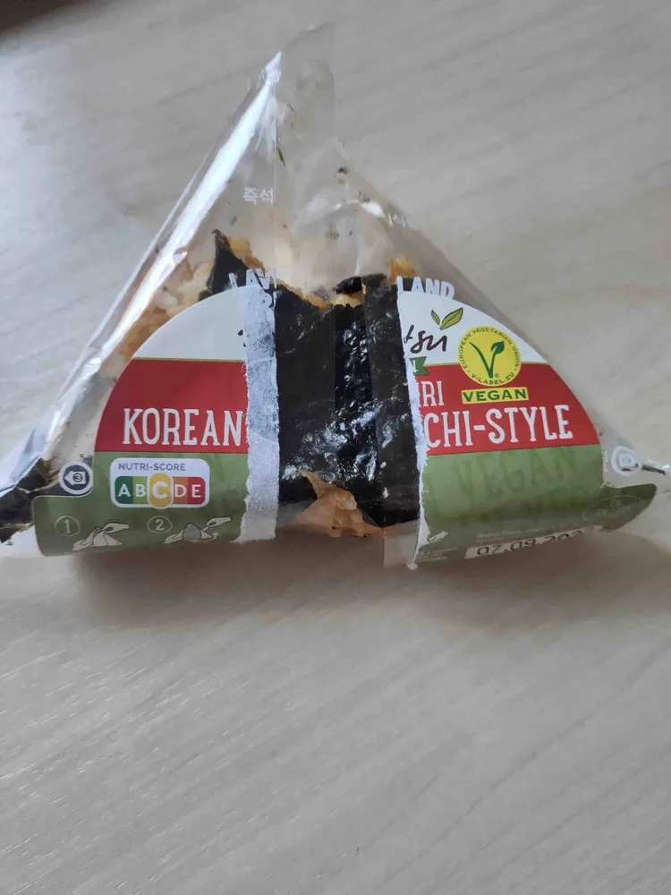 Onigiri Korean Kimchi Style