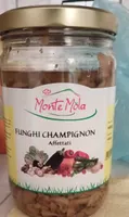 Funghi champignon affettati