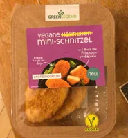 Vegane mini-schnitzel