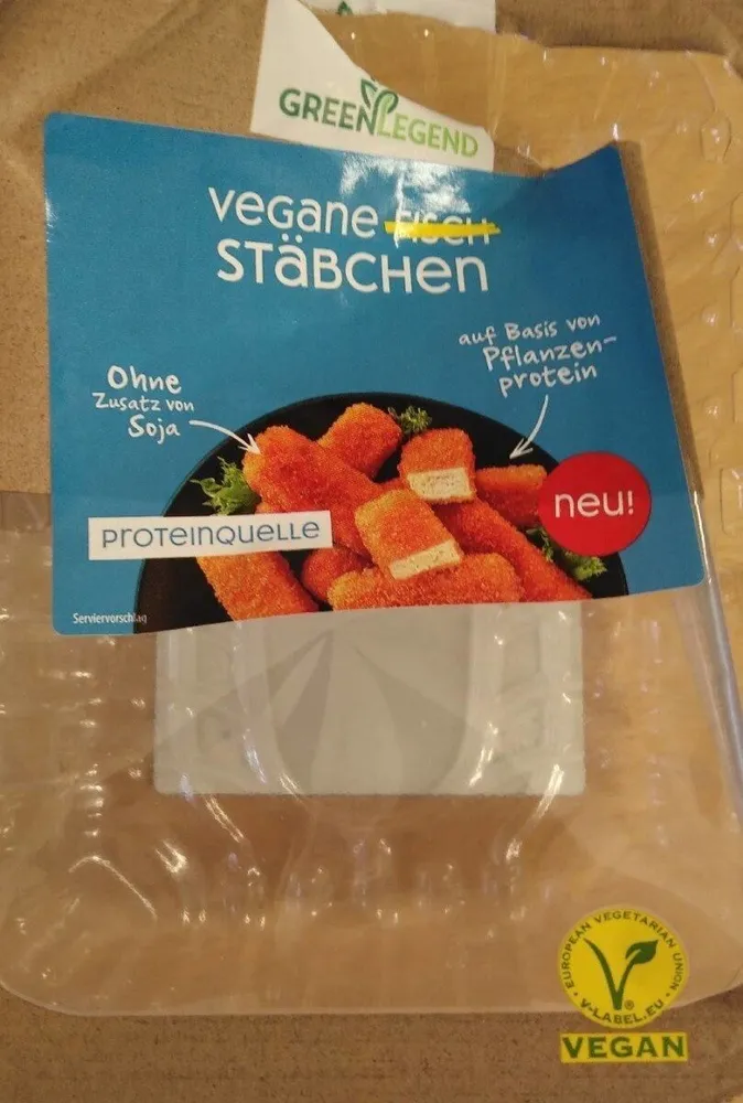 Vegane Fisch Stäbchen