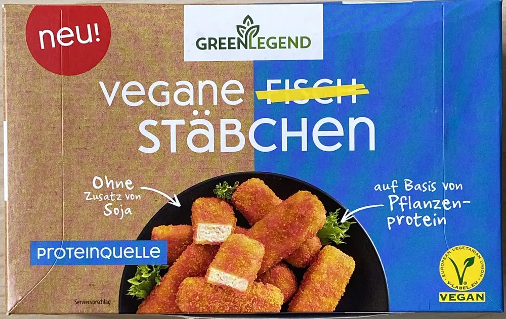Vegane Fisch Stäbchen