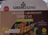 vegane Hähnchen SPIESSE Lemon & Herbs