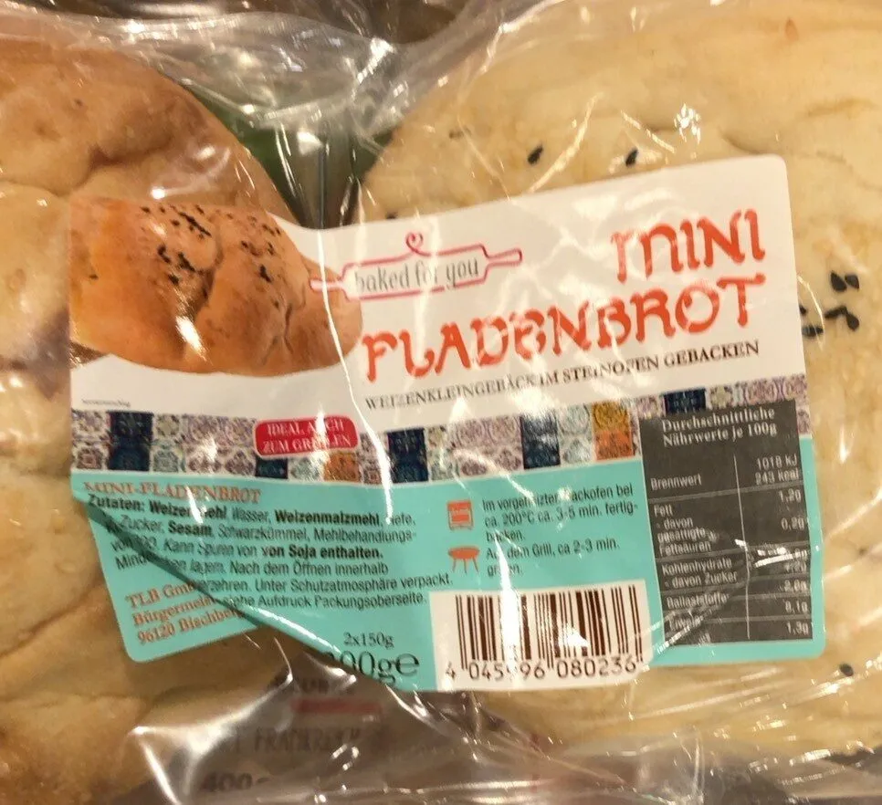 Mini Fladenbrot
