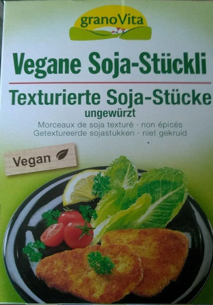 Vegan soja-stückli