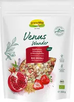 Venus wunder muesli ecológico con granada y fresas
