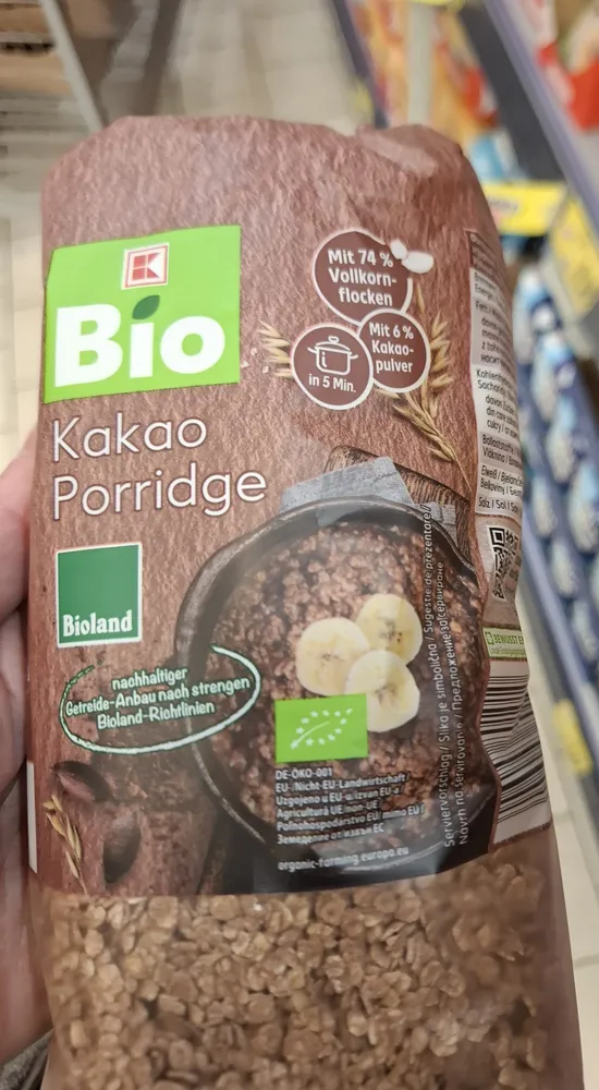 Bio Kakao porridge