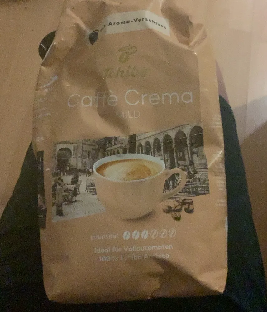 Caffè Crema Mild Kaffee ganze Bohnen