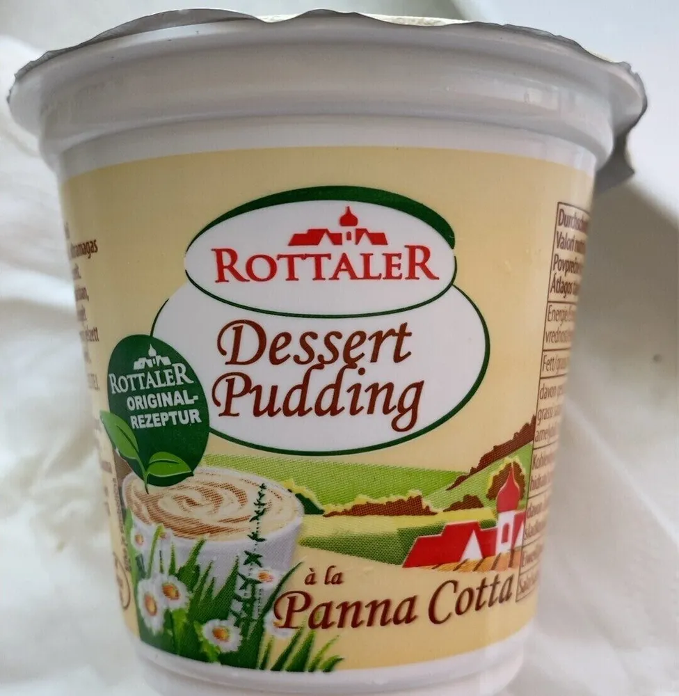 Dessert Pudding Panna Cotta