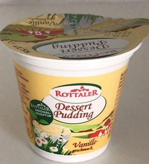 Dessert Pudding Vanillegeschmack
