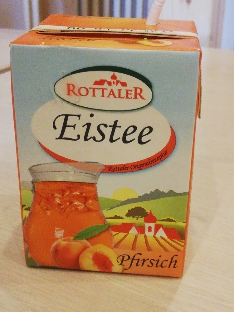 Eistee Pfirsich