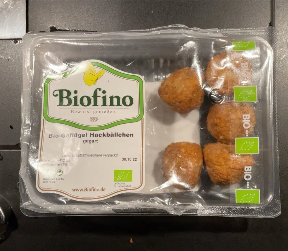 Bio-Geflügel Hackbällchen