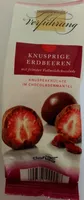 Knusprige Erdbeeren mit feinster Vollmilchschokolade