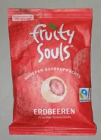 Fruity Souls - Erdbeeren in weißer Schokolade