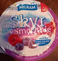 Skyr & Smoothie Himbeere, Blaubeere, Granatapfel