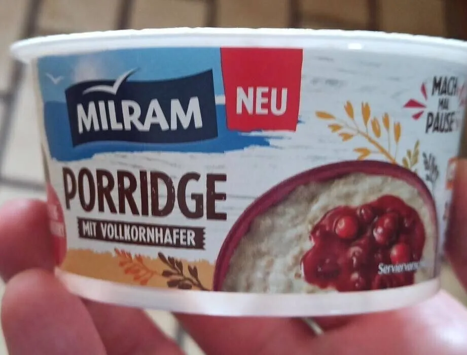 Porridge Kirsch Cranberry